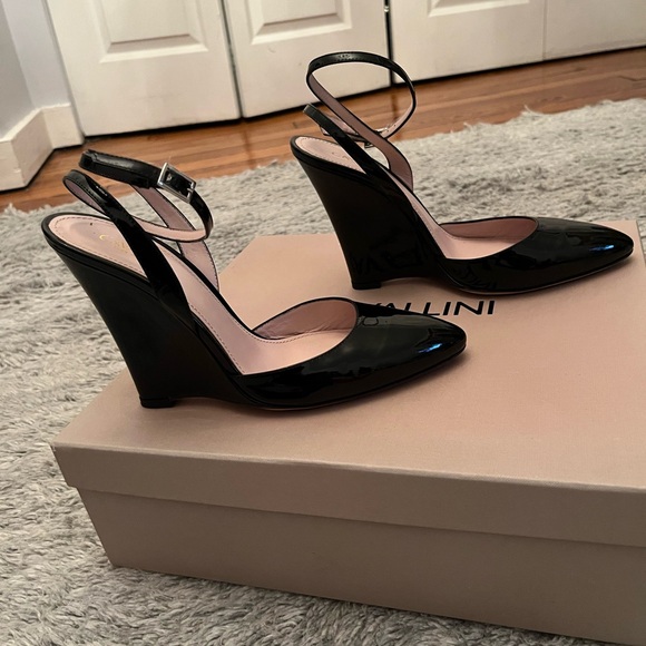 Cavalini Black Patent Leather Heels - Picture 2 of 5